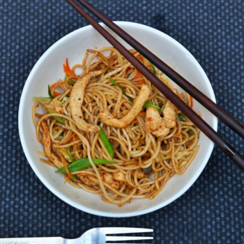 Chicken Chilly Garlic Noodles